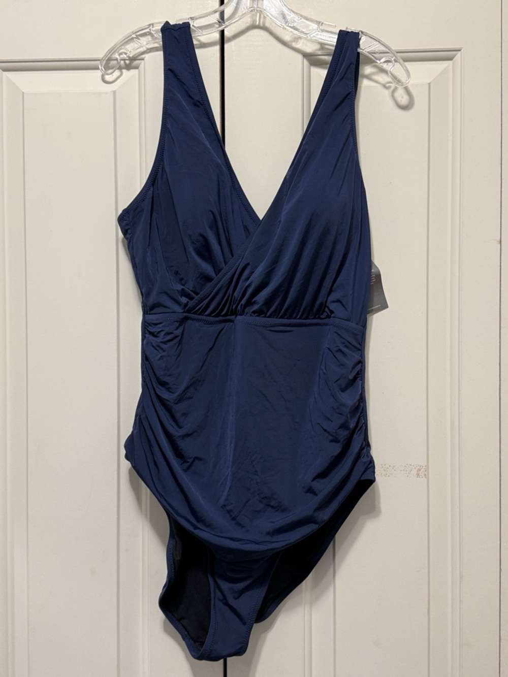 Garnet Hill Navy One-Piece Swimwear